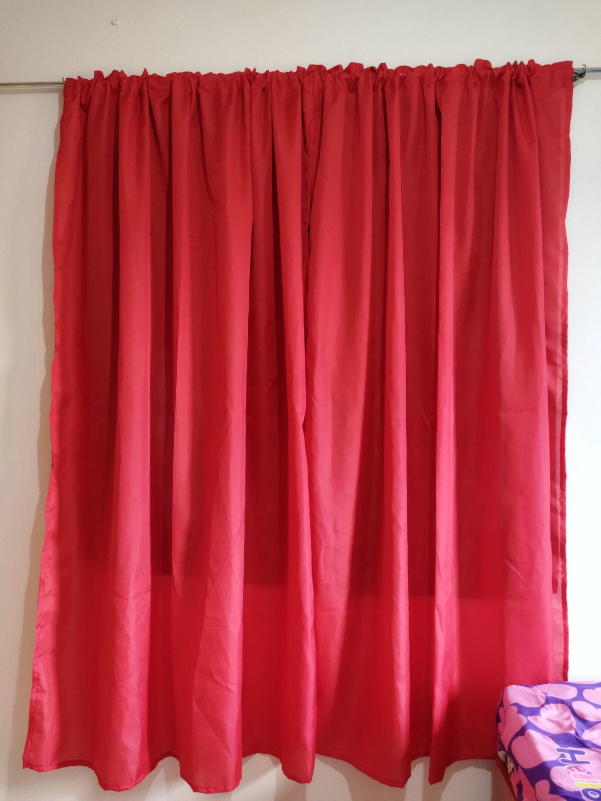 Christmas CurtainValancer/Door/Half curtain/Window Curtain Lazada PH