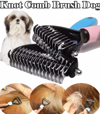 【Fast Delivery】Professional Knot Comb brush Dog Cleaning Hair Removal
