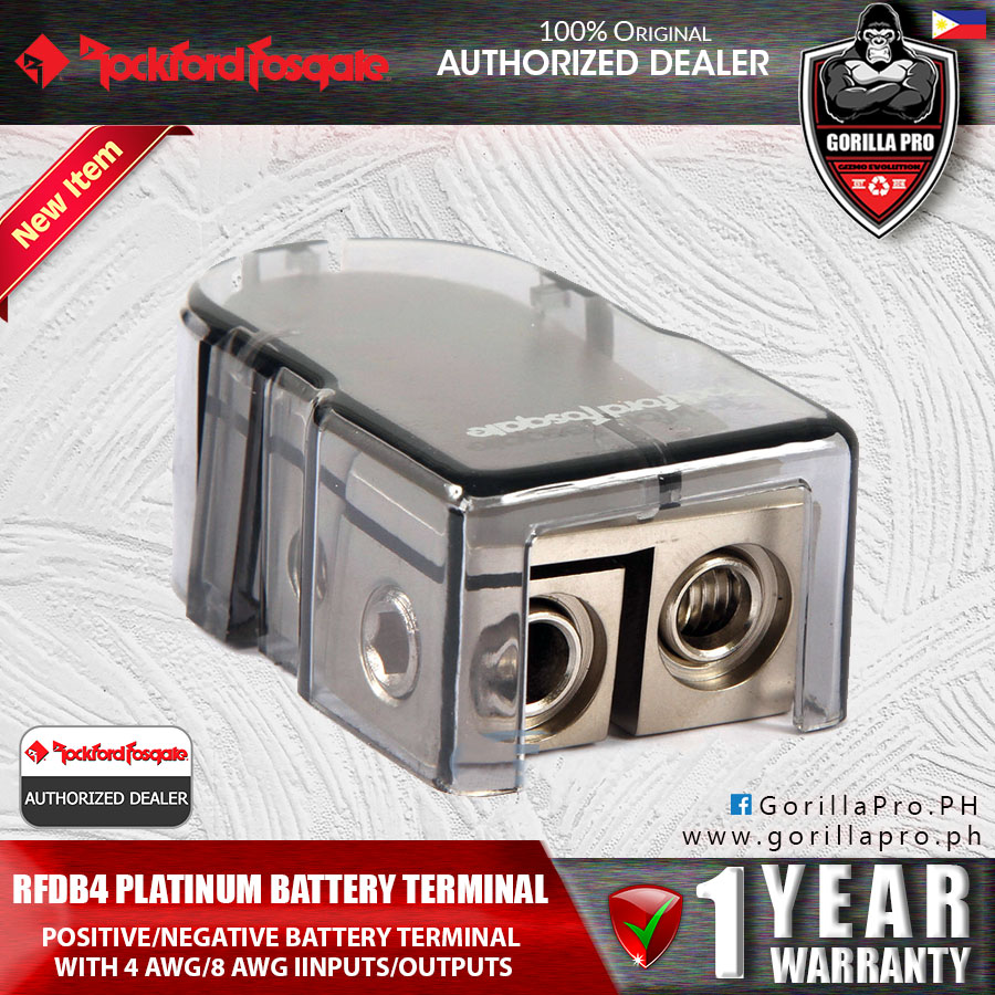 Rockford Fosgate (1pc) RFDB4 Platinum Battery Terminal Positive