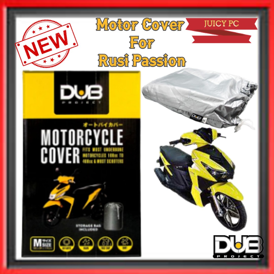 Jpc Rusi Passion Dub Motorcycle Cover Medium Gray Cash On Delivery Lazada Ph