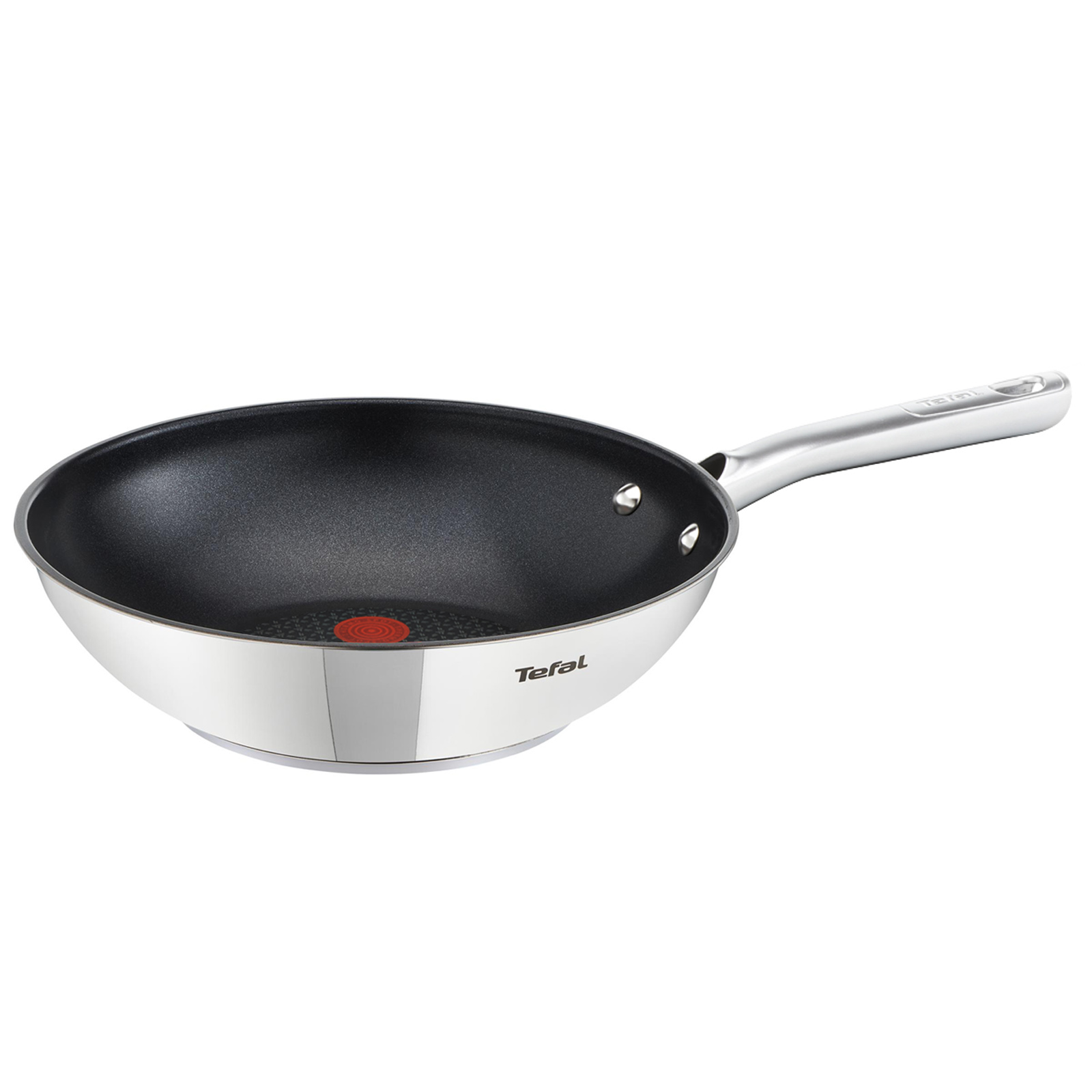 Tefal Duetto Stainless Steel Induction Nonstick Frying Pan 11.0" Dishwasher Safe 