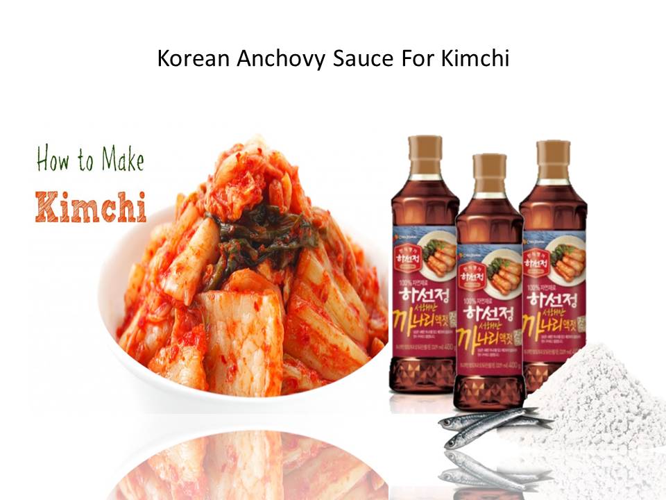 Korean Anchovy Sauce For Kimchi 800g Lazada PH