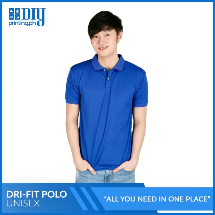 royal blue dri fit polo shirts