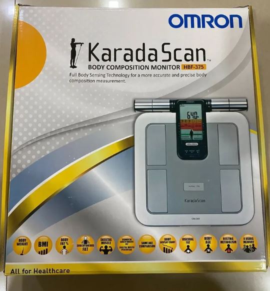 Omron Weight Scale Karada Scan Body Composition Monitor HBF-375