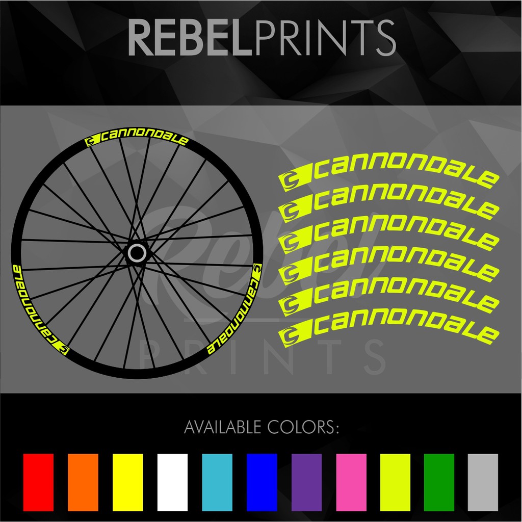 Buy Cannondale Bike Stickers online 
