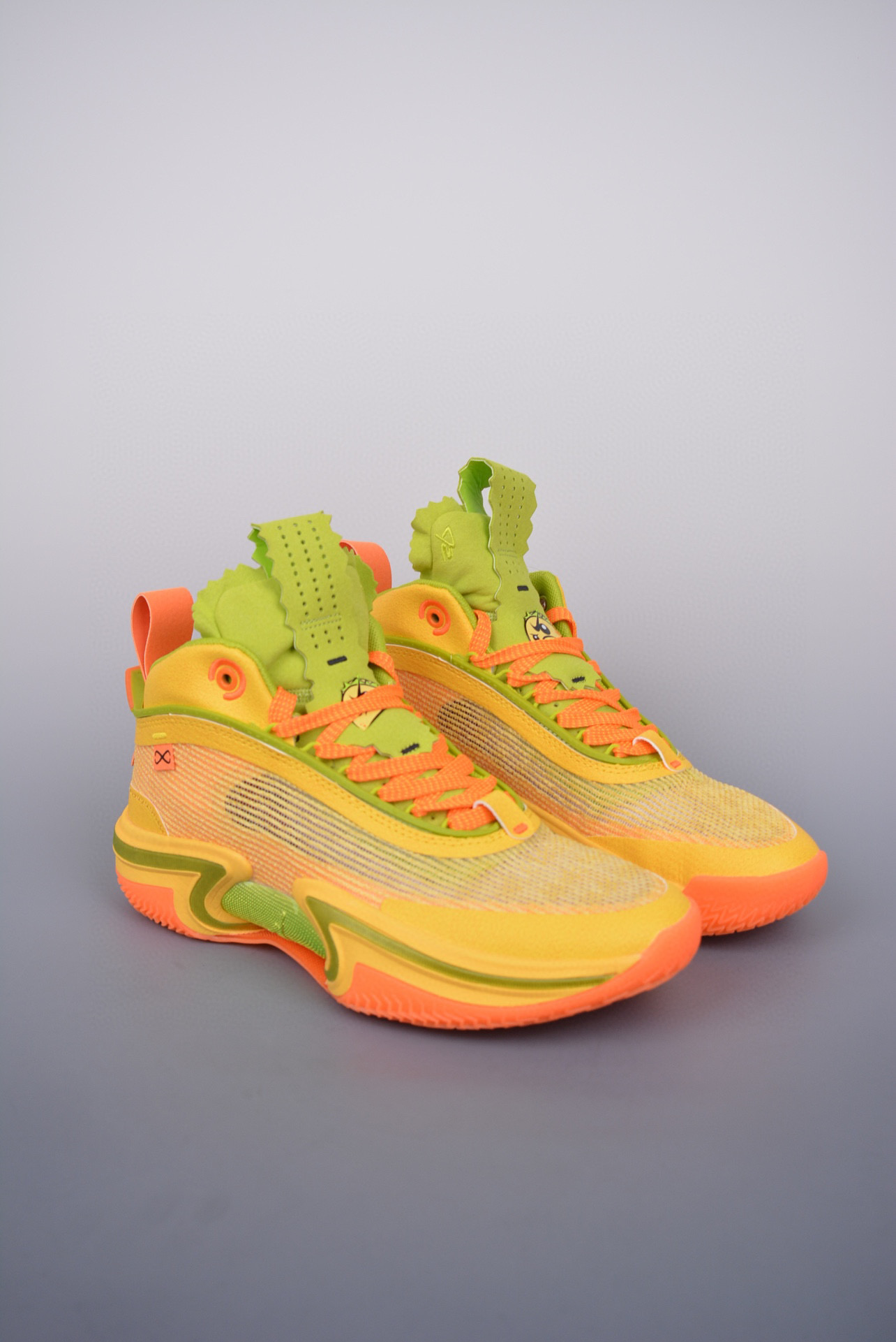 Jayson Tatum signature shoes Joe 36 generation orange basketball shoes