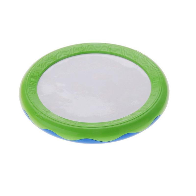 Ocean Wave Bead Drum Gentle Sea Sound Musical Educational Toy Tool for