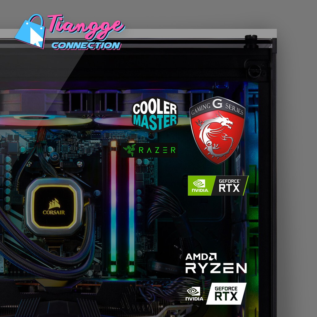 PC STICKER nvidia rtx geforce gtx msi razer cooler master g series (gamer  gaming vinyl)