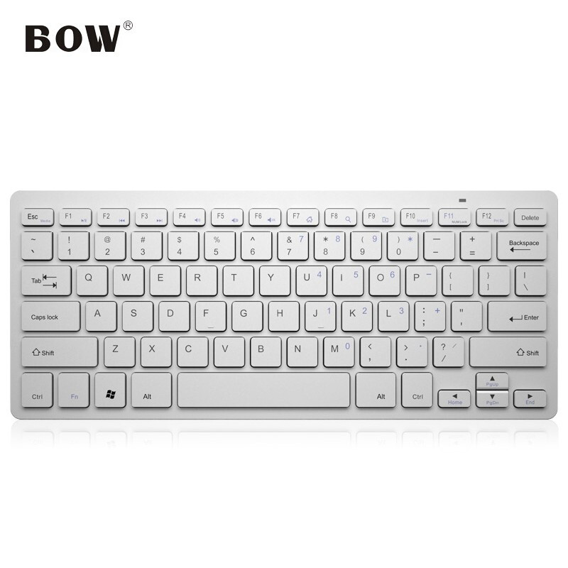 Voyage （BOW）HW256C Wireless Keyboard UltraThin Portable Chocolate
