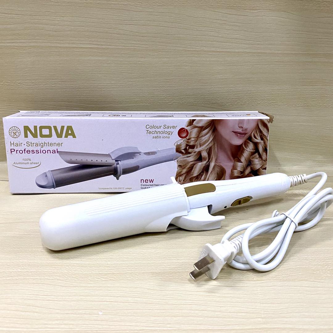 new Nova 2in1 Color Saver Technology Hair Straightener | Lazada PH