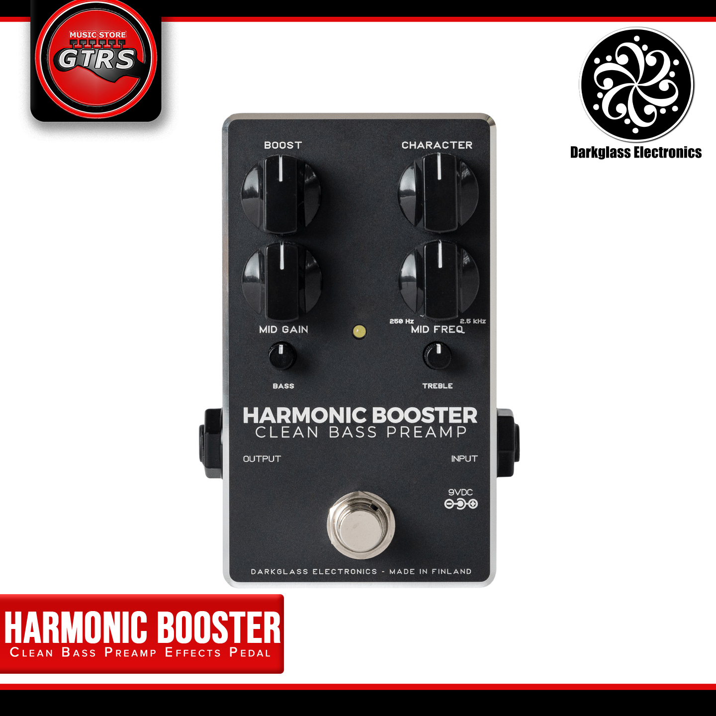 Darkglass Electronics ベース用プリアンプ HARMONIC BOOSTER ダーク