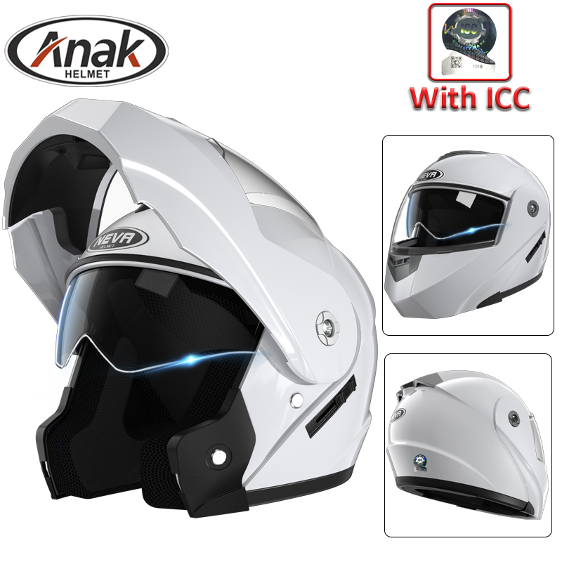 Anak with Icc Sticker Original Modular Helmet for Motorcycle Helmet Low