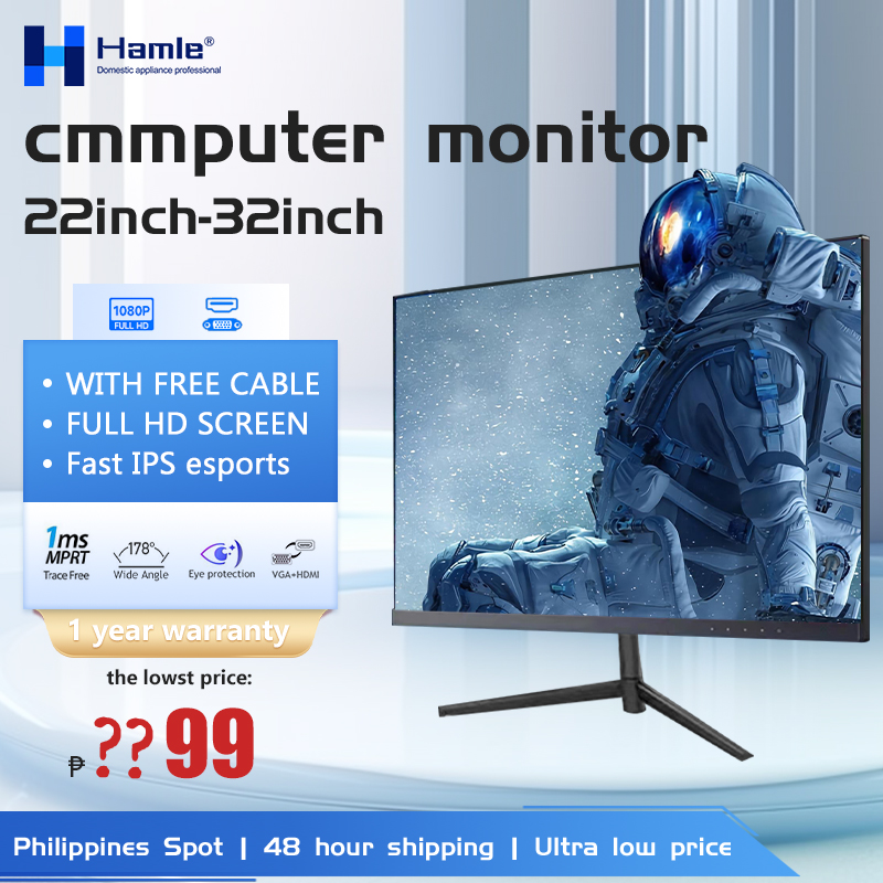 Hamle Monitor Computer Monitor 24 Inch Monitor Gaming Monitor Desktop