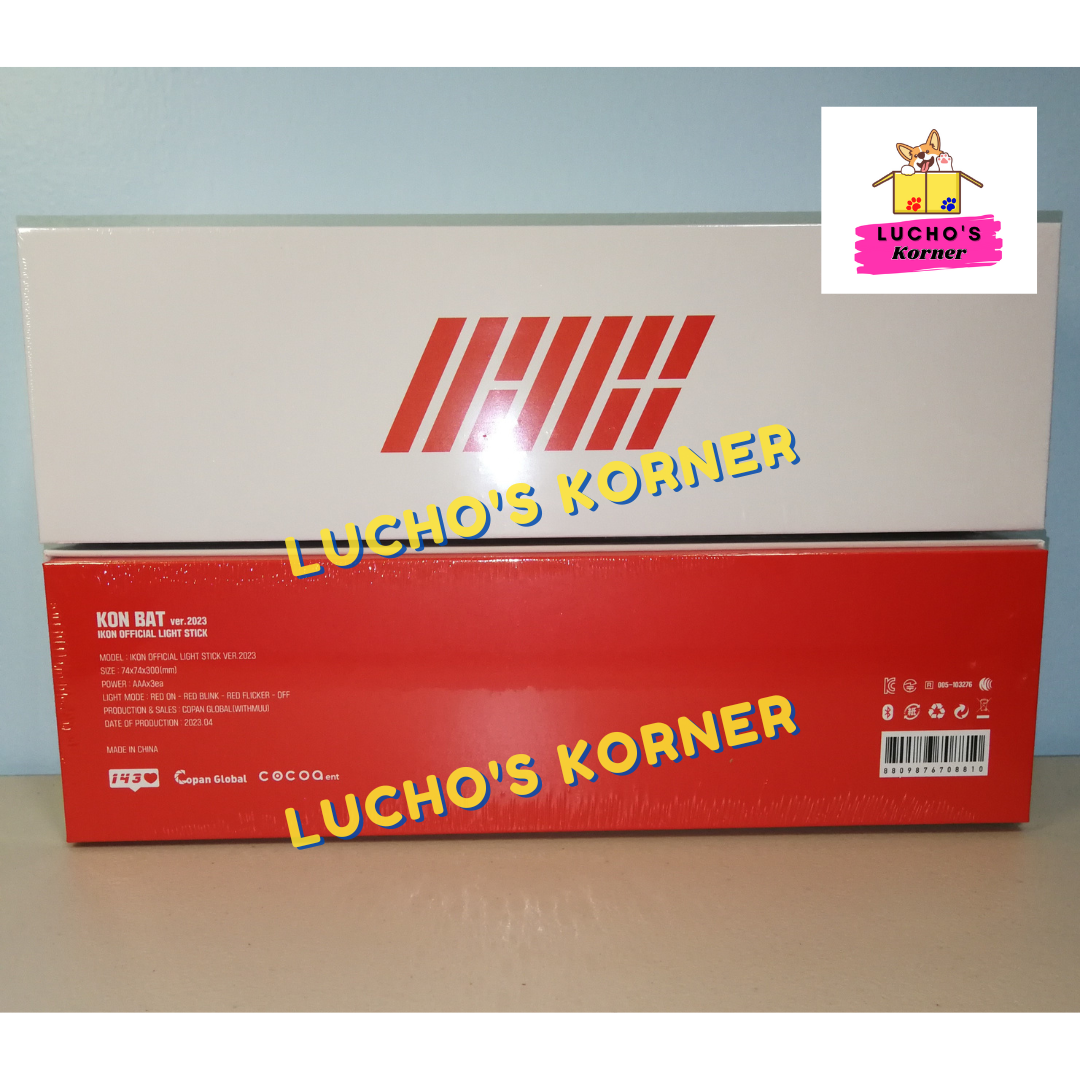 ON-HAND • iKON OFFICIAL LIGHTSTICK VER 2023 • KONBAT | Lazada PH