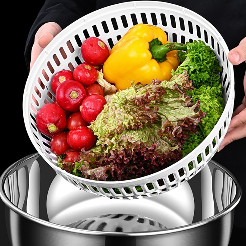 Vegetable Fruits Dryer Salad Spinner Lettuce Spinner Storage Drying
