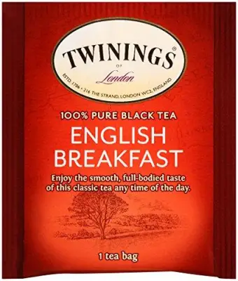 Twinings of London English Breakfast Tea 100% Pure Black Tea (Pack of 5)