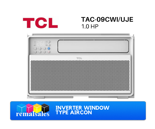 TCL TAC09CWI/UJE 1.0HP Inverter Window Type Aircon Lazada PH