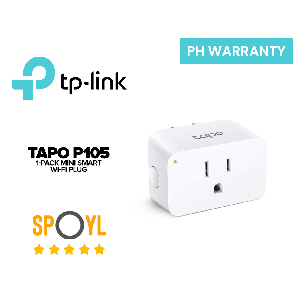 Buy TP-Link Tapo P105 Mini Smart Wi-Fi Plug, Smart plugs