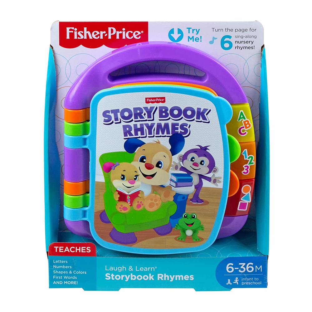 Fisher Price Laugh and Learn Storybook Rhymes - Musical Toy, Musical ...