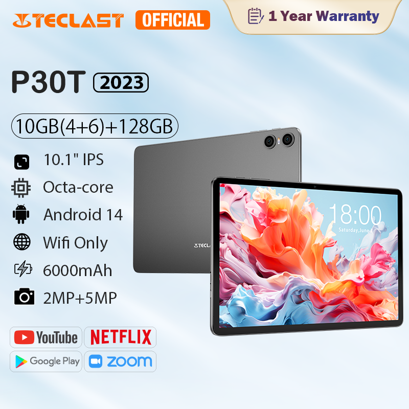 Teclast P30T: New tablet with Android 14 available for less than $100 -   News