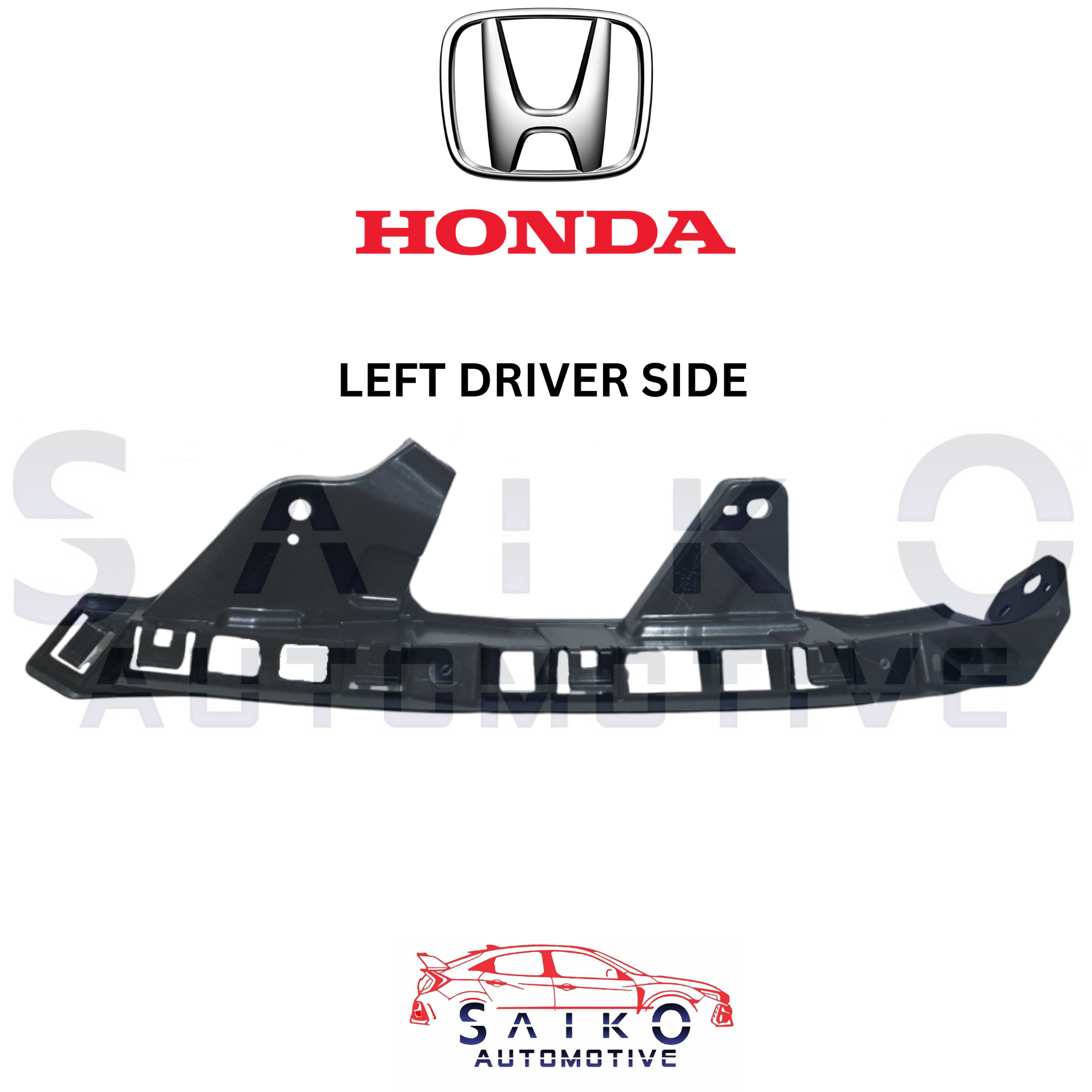 Motoroza Front Bumper Headlight Brackets (Pair) For 2014-2015 Jeep Grand Cherokee