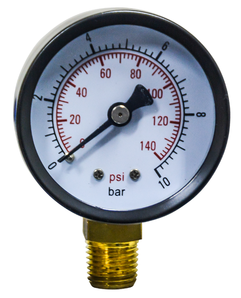 JetFlo Pressure Gauge, Bottom Connection Lazada PH