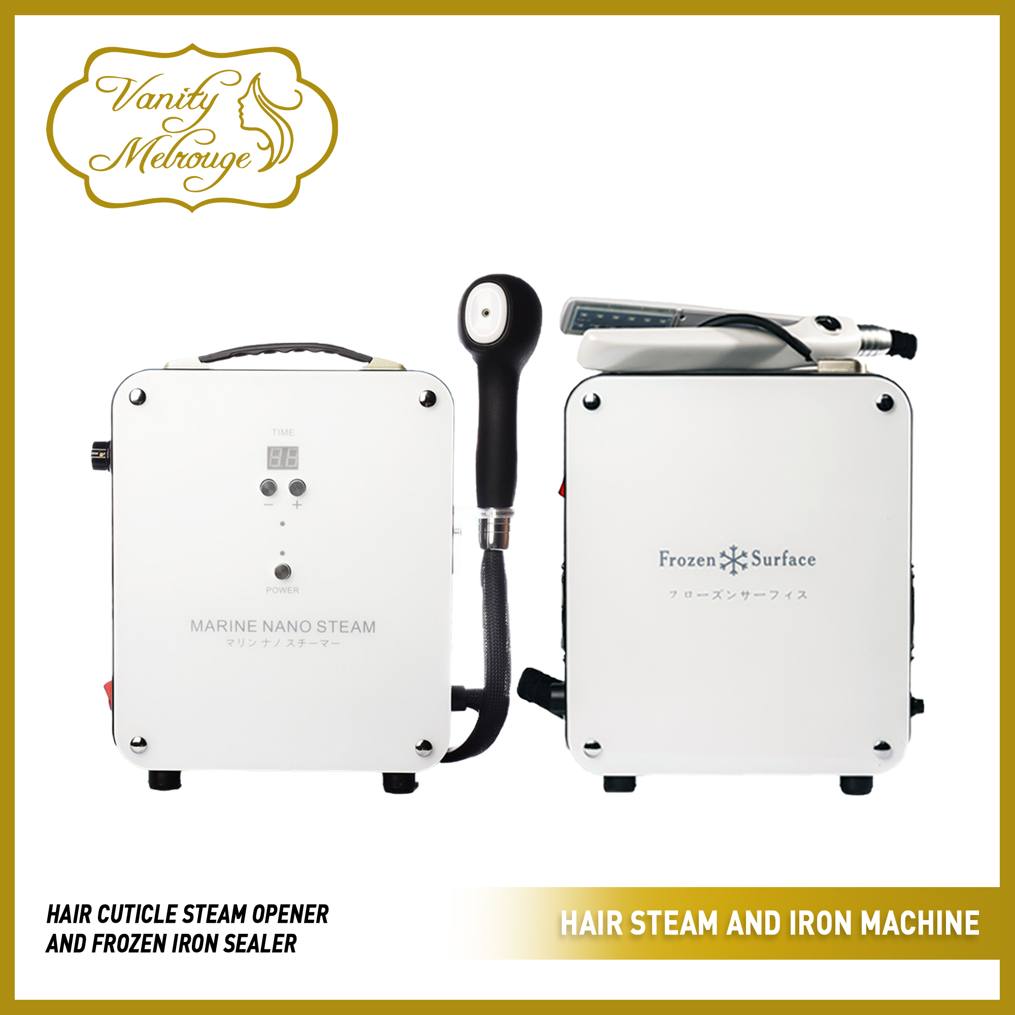 Le Couleur Professionnel Nano Steam & Frozen Iron Machine - HairMNL