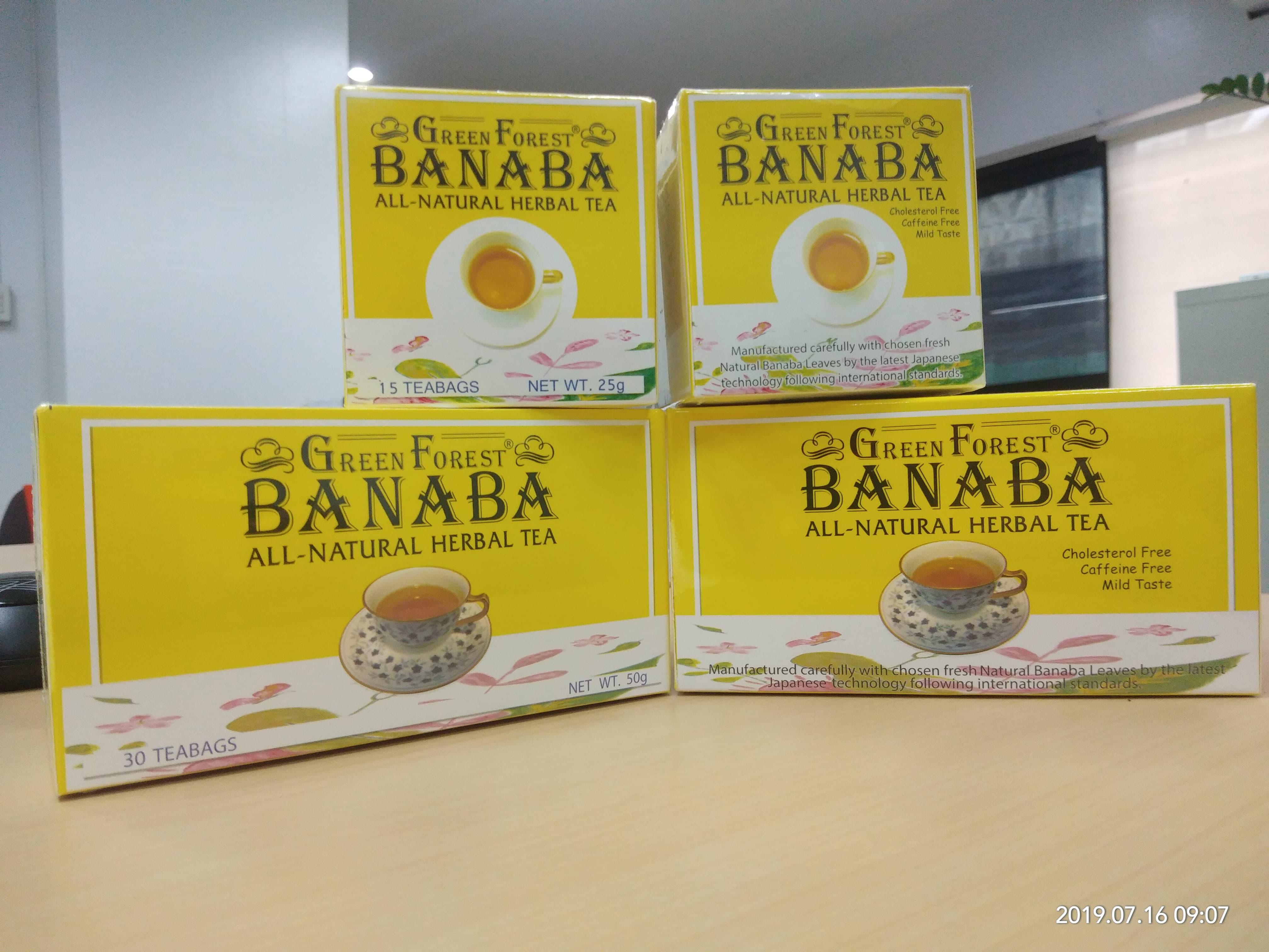 Banaba Herbal Tea 50g 3 Box Lazada PH