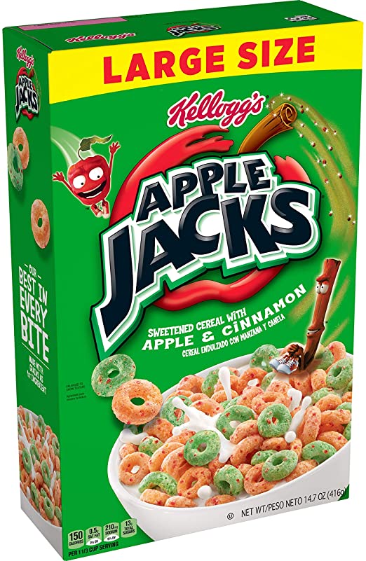 Kellogg's Apple Jacks 418g Lazada PH