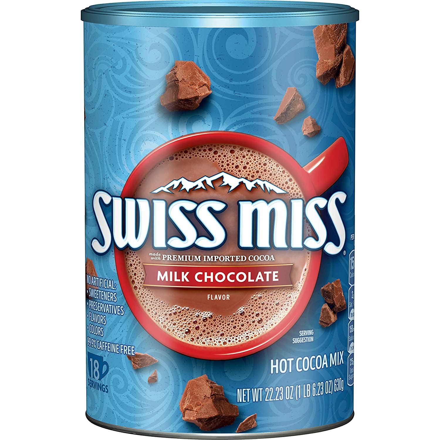 Swiss Miss Milk Chocolate Hot Cocoa (45.68 oz. Canister)