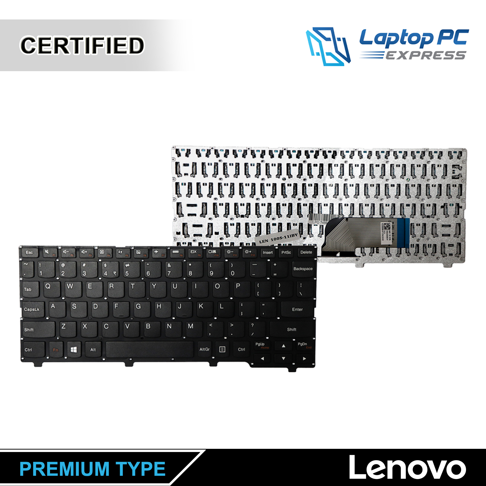 Lenovo Laptop Keyboard for Lenovo Ideapad 100S 100S-11IBY Replacement Type  | Lazada PH