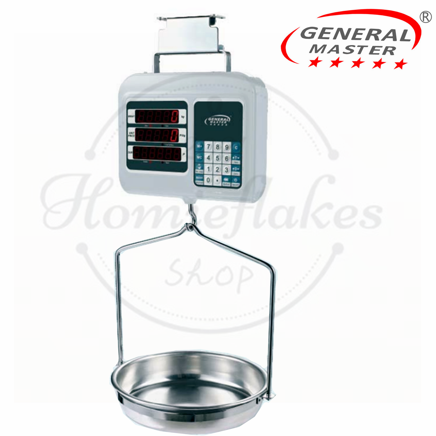 General Master Weighing Scale Digital Hanging Scale with Price