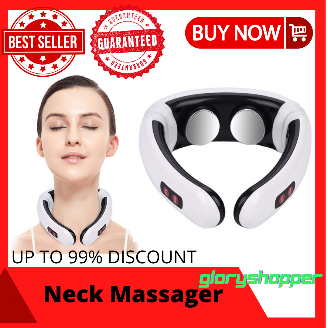 Wireless Electric Cervical Spine Massager Pulse Electric Cervical Spine ...