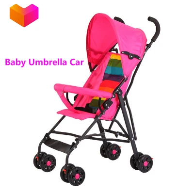 Baby stroller ultra-light portable winter and summer dual-purpose folding baby umbrella stroller portable travel stroller foldable landscape umbrella stroller