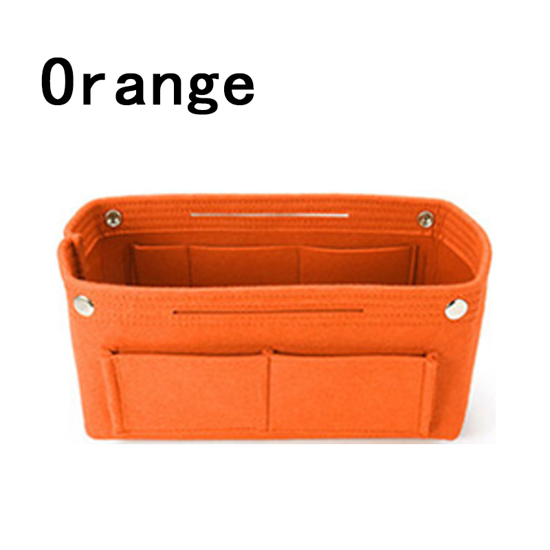 BANCHEN 1PC Cosmetic Handbag Storage Bags Multi-Pocket Organizer Purse Insert Bag Felt Purse Organizer Multifunction Portable Travel