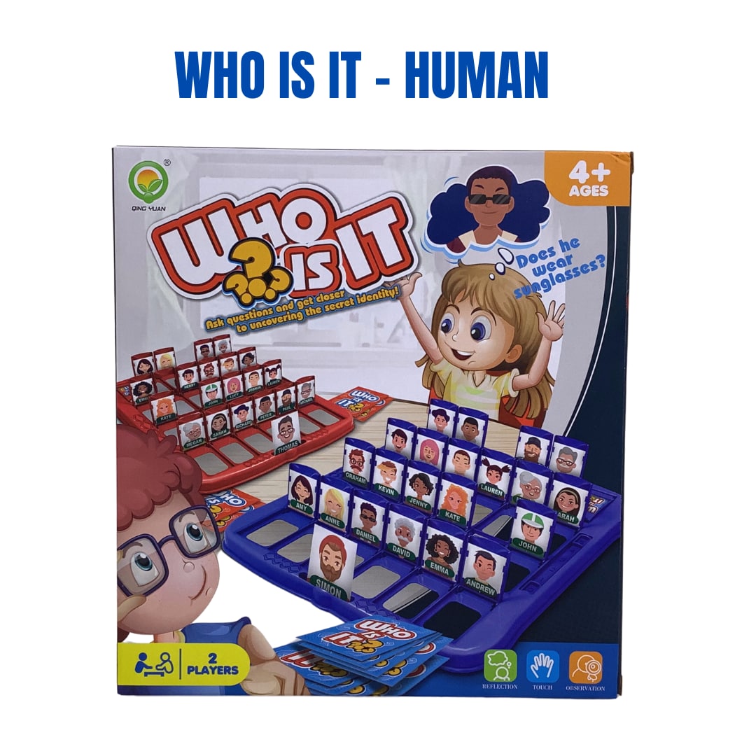 Who Is It Board Game Original Guessing Game by WISHLAND | Lazada PH