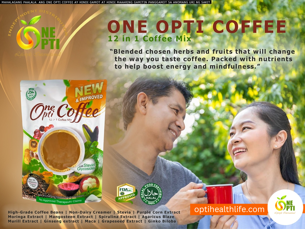One Opti herbal coffee Lazada PH