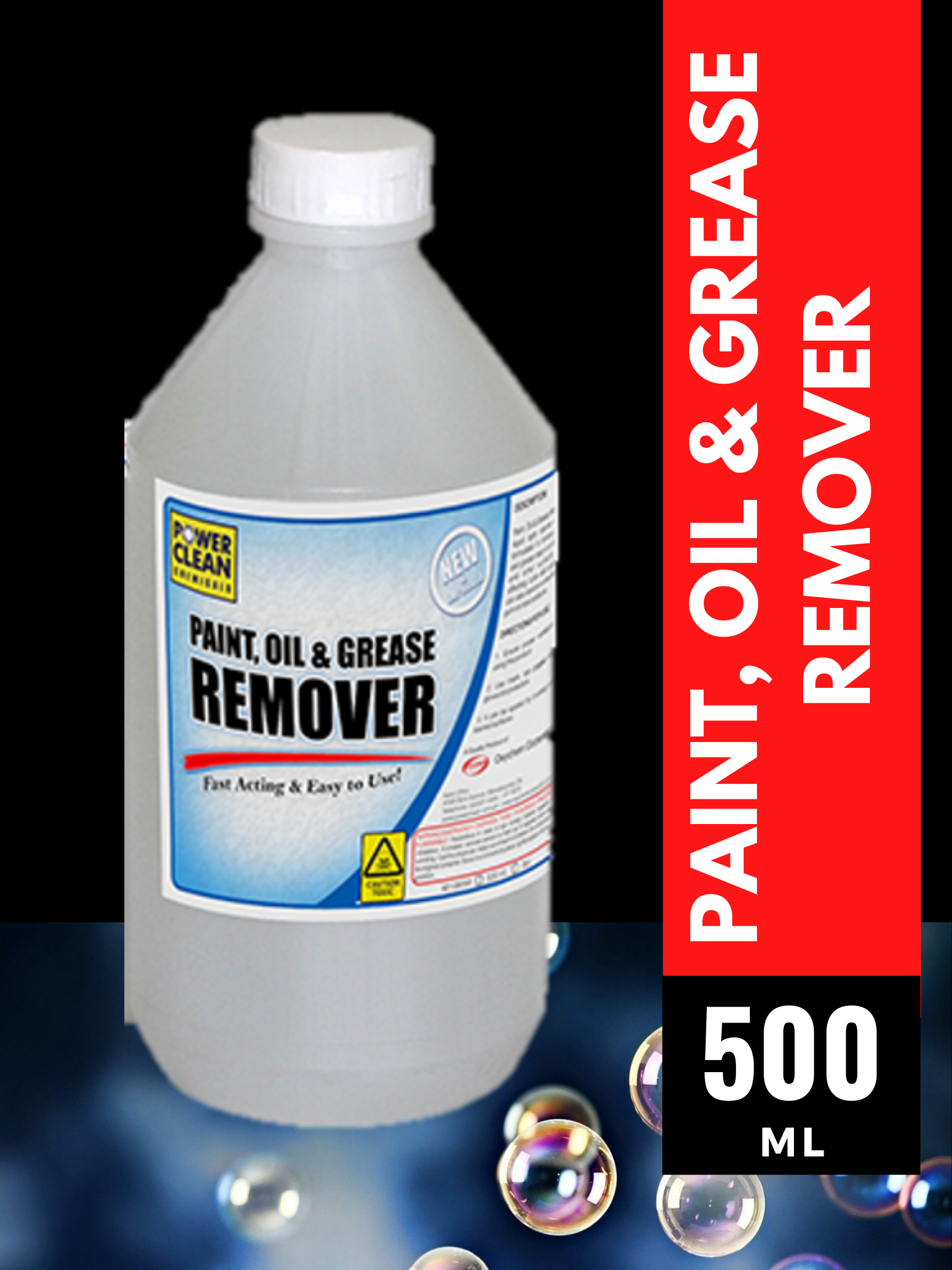 PAINT OIL GREASE REMOVER 500 mL Grime Stain Cleaner Laundry Clothes