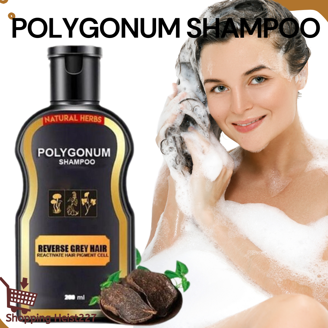 POLYGONUM SHAMPOO ANTI DANDRUFF SHAMPOO Natural Herbs Reverse Grey