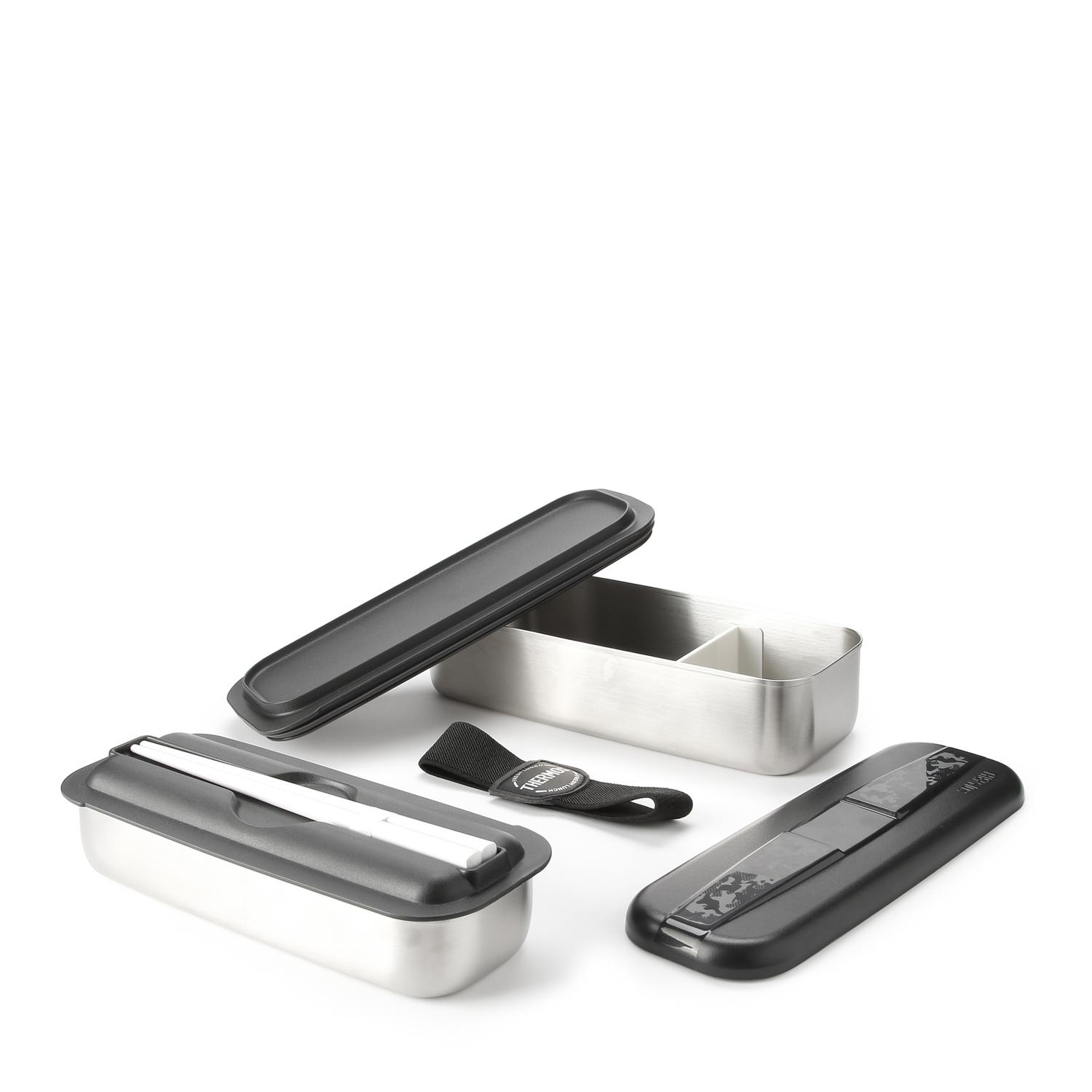 Thermos 2layer Rectangular Stainless Food Container 1100ml review and