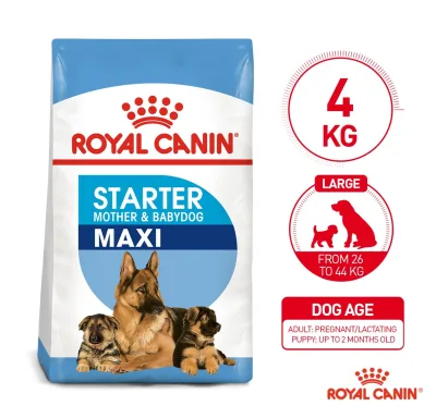Royal Canin Maxi Starter Mother & Babydog (4kg) - Size Health Nutrition