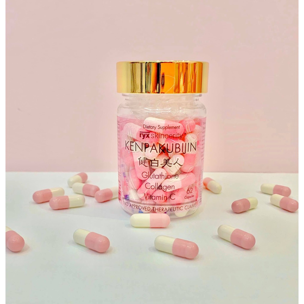 Ryx Kenpaku Bijin (Dietary Supplement with Glutathione, Collagen and  Vitamin C) - 62 capsules | Lazada PH