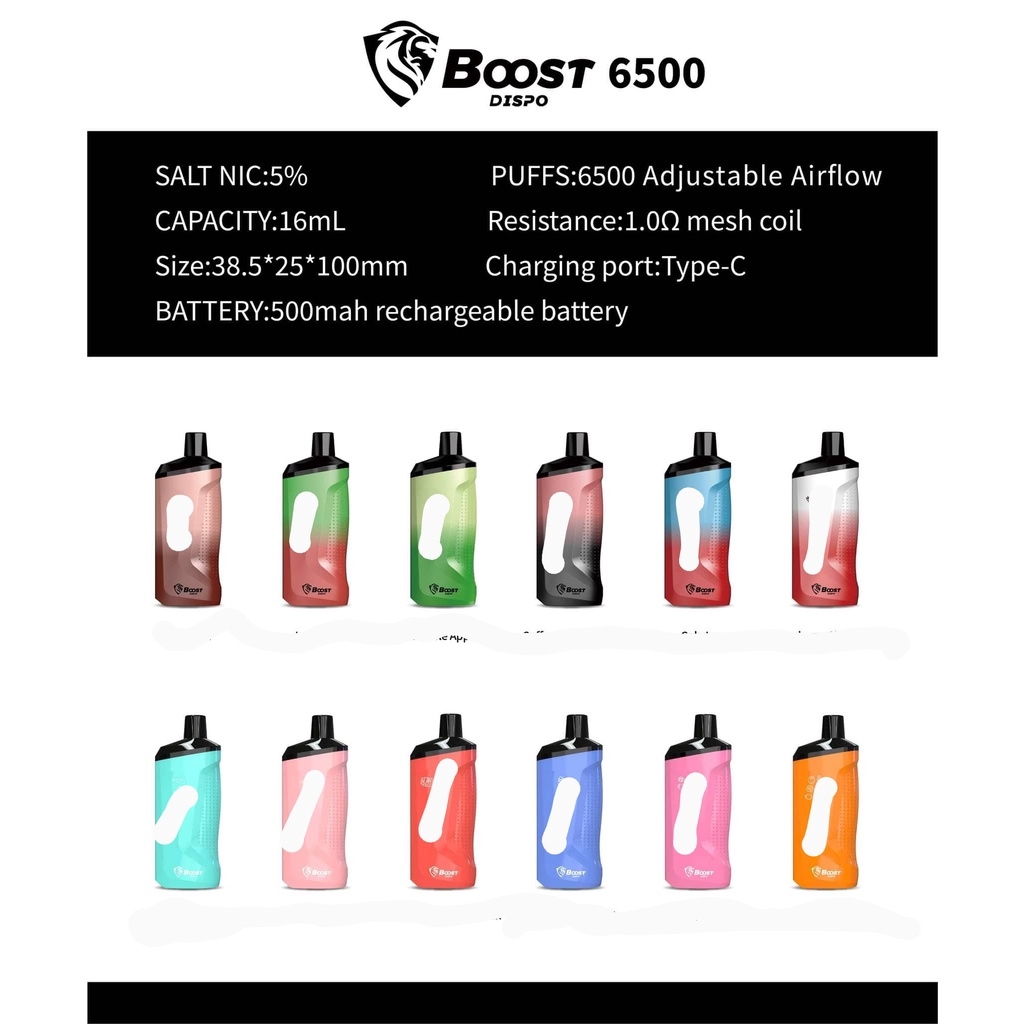 Geekvape Aegis Boost Disposable Vape Pod Up to 6500 Puffs Legit Geek