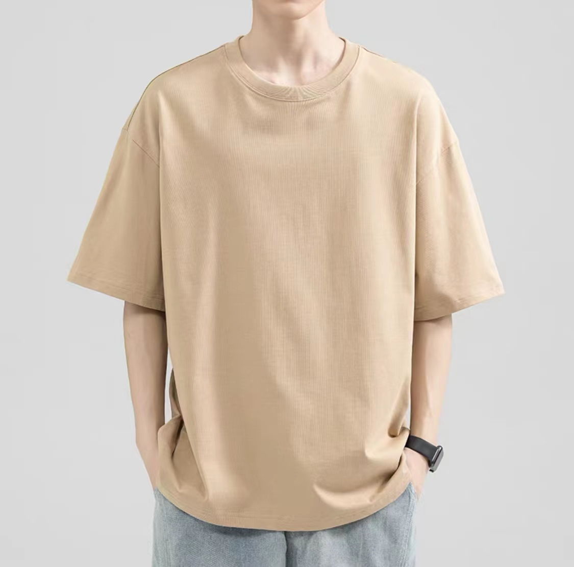 Kinwoo T735 Plain Basic Tshirt Unisex Classic oversized shirt for man ...