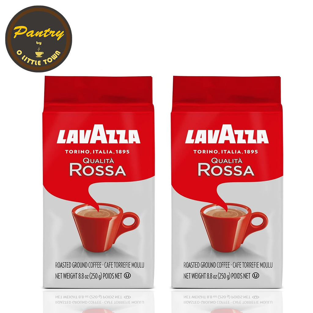 Lavazza Twin Pack Qualità Rossa Ground Coffee, 2 x 250g Brick