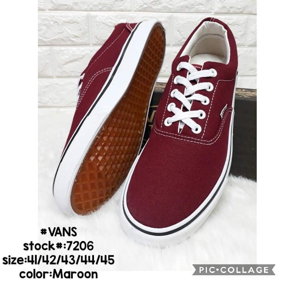 maroon vans price