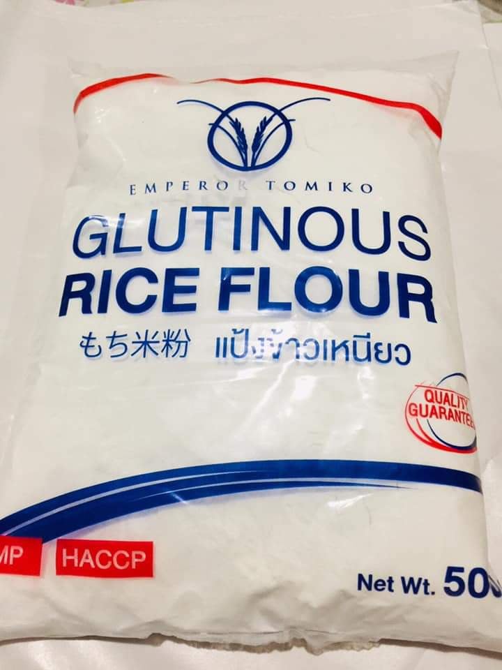 500 grams Glutinous Rice Flour 500 grams Grinded Malagkit Rice Malagkit