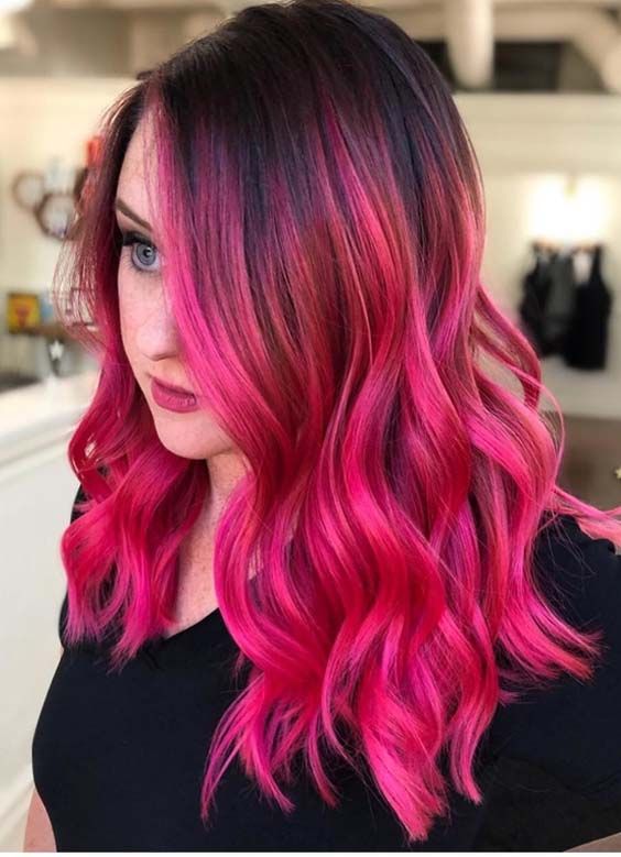 Pink Permanent Hair Color Set  Bhappy | Lazada PH