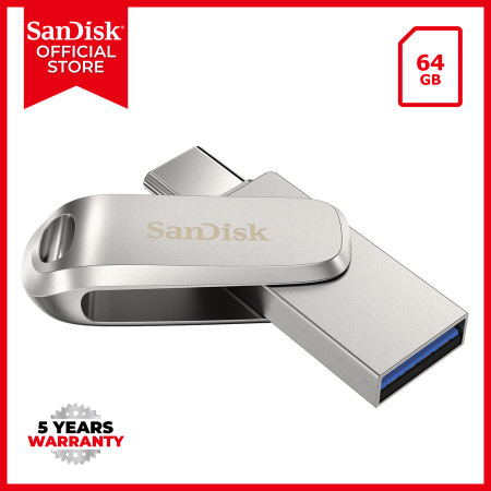 SanDisk Ultra Dual Drive Luxe SDDDC4 64GB OTG