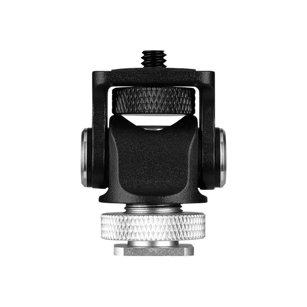 Hot Shoe Adjustable Monitor Holder Mount Camera Pan 360 Degree with